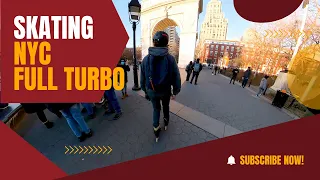 Rollerblading through NYC with Speed-skaters | Can I keep up?!