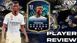 ES UNA LOCURA DEFENDIENDO | CAMAVINGA TOTS MOMENTS 93 PLAYER REVIEW EAFC 24 ULTIMATE TEAM