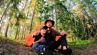 FATHER and SON CAMPING ADVENTURE