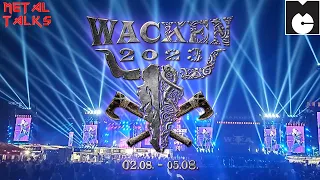 WACKEN OPEN AIR FESTIVAL 2023 VLOG!! #metaltalks #musikicemiyeti