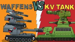 "Summer Battle"  Cartoons about tanks