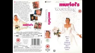 Original VHS Opening and Closing to Muriel's Wedding UK VHS Tape
