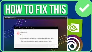 FIX UBISOFT CONNECT RUNTIME ERROR IN GEFORCE NOW (Easy Tutorial)