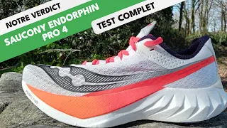 Saucony Endorphin Pro 4 test et avis complet par un spécialiste du marathon. Une bonne évolution ?