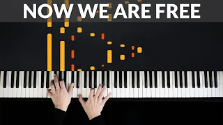 Gladiator - Now We Are Free (Hans Zimmer & Lisa Gerrard) | Tutorial of my Piano Cover