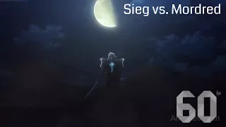 Sieg vs. Mordred [60 FPS] | Fate/Apocrypha