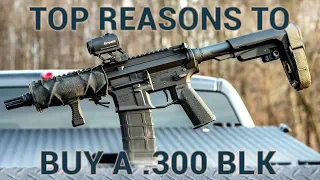 Top Reasons to Buy or Build a .300 BLK rifle