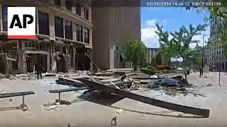 WATCH: Bodycam video shows moments after explosion in Ohio