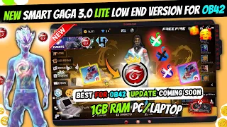 (New) Garena Smart 3.0 Free Fire OB42 Best Emulator For Low End PC 1GB Ram - Without Graphics Card