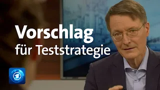 Lauterbach für neue Testregel | Anne Will: "Neue Regierung, alte Krisen" | ARD-Mediathek