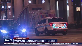 Woman carjacked at red light in the Loop