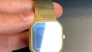 Extremely rare Patek Philippe wrist watch 18k Gold