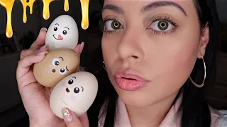 ASMR| Egg Cracking Tingles to Give You the SHIVERS! (VISUAL TRIGGERS & MOUTH SOUNDS)