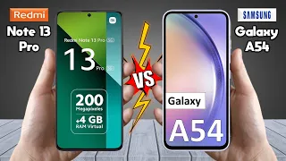 Redmi Note 13 Pro Vs Samsung Galaxy A54  - Full Comparison 🔥 Techvs