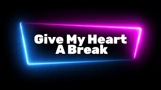 Karaoke | Give My Heart A Break - Cazzi Opeia | Sweden - Melodifestivalen 2024