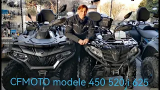 CFMoto CF MOTO Cforce 450 520 i 625 prezentacja i porównanie Motoland