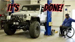 IT'S FINISHED! Day 7-8 Jeep LJ Long Arm Suspension!