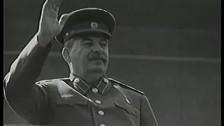 Парад на Красной площади 1 мая. (1946)