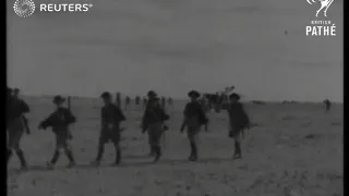 Reinforced British Army in Western Desert wins brilliant initial successes in sweeping off...(1941)