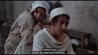 Marat/Sade (1967) Escena donde Marat recrimina al pueblo