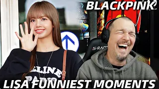 SHES WILD! | Lisa (BLACKPINK) - Funniest Moments | Reaction