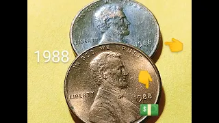 ☝️ urgente!!! valioso centavo Lincoln 💵💵 1988 $2,750 dólares mira el vídeo