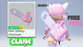 GET NEW ROBLOX FREE ITEMS 🤩🥰 *LIMITED*