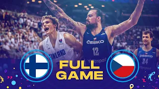 Finland v Czech Republic | Full Basketball Game | FIBA EuroBasket 2022