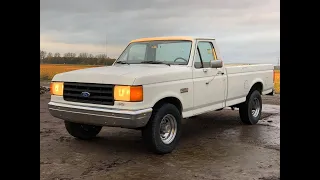 Walk around the 1987 Ford F250 || Juniors USA Cars