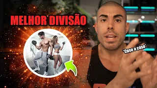 A melhor divisão de treino de musculação