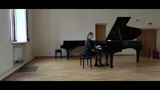 А. Лешгорн, Этюд fis-moll op.136, N 20, исполняет Фрагку Елени, 14 лет.