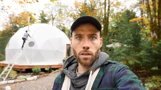 Too Dangerous to Stay Here (Geodesic Dome vs Hurricane)