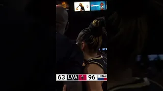 Candace Parker jumps into Shaq’s arms after WNBA game