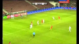 Дания - Россия / Denmark - Russia 0 - 2. Все голы.