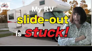 RV slide-out is stuck!