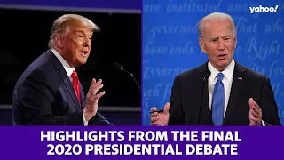 2020 election: Final debate between Trump and Biden