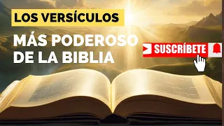 Descubre los versículos más poderosos de la biblia suscribete