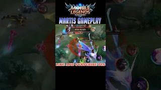 MARTIS COUNTER YIN GAMEPLAY #shorts #mlbb #viral #mobilelegends #mlbbshorts