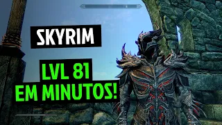 Skyrim como upar rápido