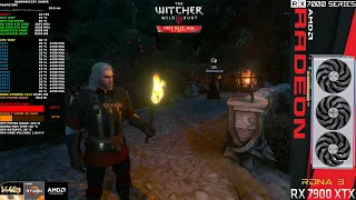 The Witcher 3 Ray Tracing Ultra Settings 1440p | RX 7900 XTX | R7 5800X 3D