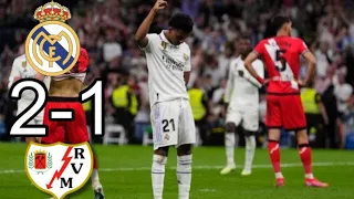 Real Madrid vs Rayo Vallecano 2-1 Highlights | Real madrid vs Rayo Vallecano