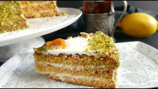 Carrot Cake with Lemon