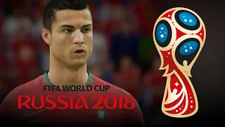 Cristiano Ronaldo ⚽️ All 4 Goals in 2018 World Cup: Russia (FIFA 18 Remake)