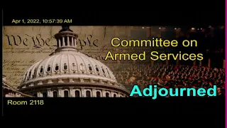 20220401 ISO Hearing: "DoD Strategy, Policy, and Programs for Countering WMD”