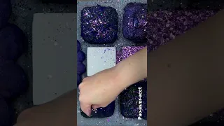 Prep for upcoming purple pasted gym chalk crush 💜✨💜 | ASMR | #shorts | BTS