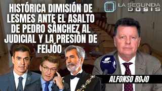 Histórica dimisión de Lesmes ante el asalto de Pedro Sánchez al Judicial y la presión de Feijóo