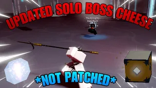 NEW RAID BOSS Solo / Cheese method (UPDATED) | Type Soul