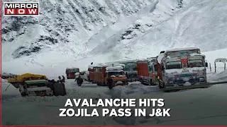 Massive Avalanche Hits Zojila Pass On Srinagar-Leh Highway In Jammu And Kashmir