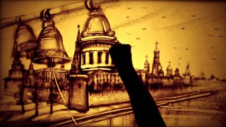 Amazing sand animation by winner of "Ukraine's Got Talent" Kseniya Simonova