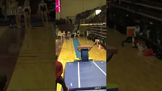 Suki Pfister(Ball State Gymnastics) vs CMU 2/9/24 Vault)9.9